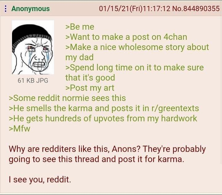 Greentext Poster tweet media