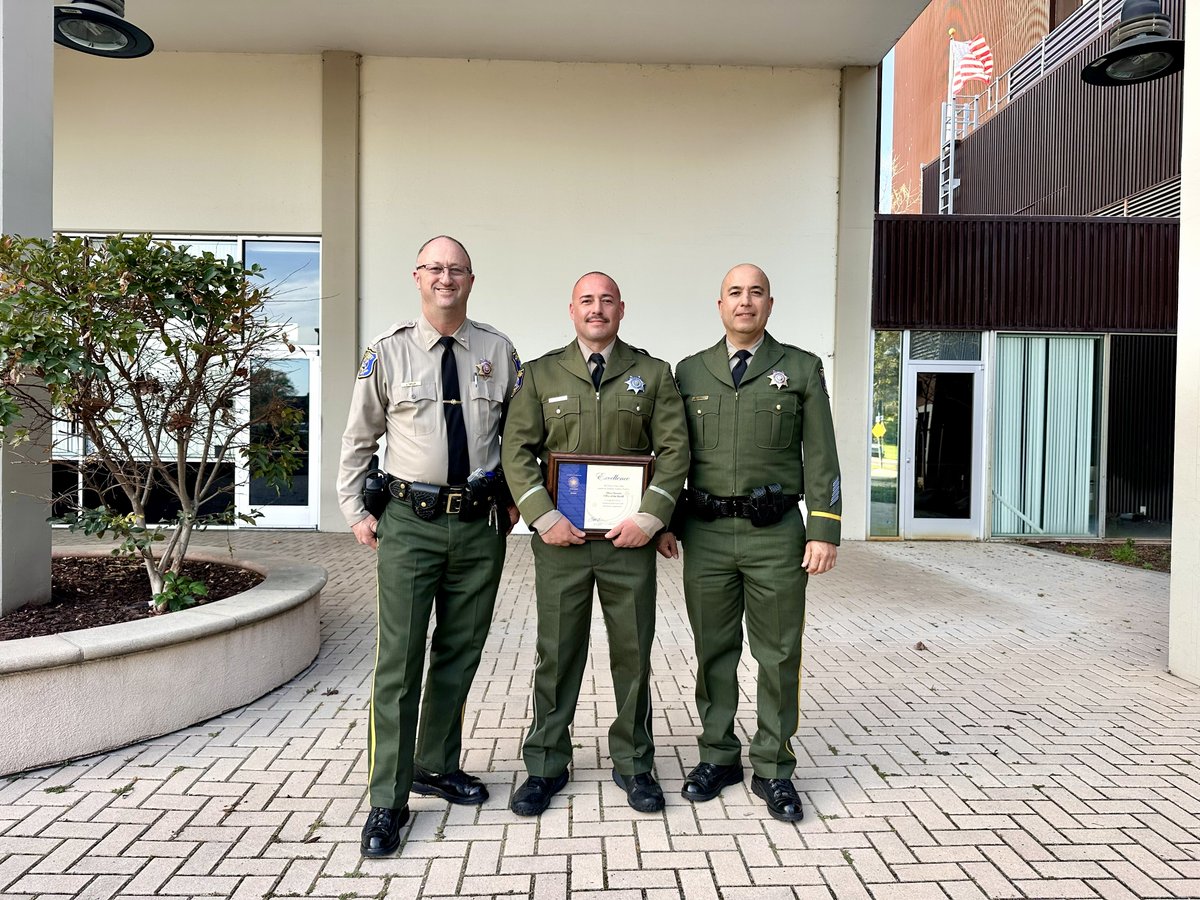 SCCoSheriff's tweet photo. ON OUR HOME TEAM: As Santa Clara County gets ready to welcome the @FIFAWorldCup, we’re spotlighting some of the teammates who help keep our community moving safely every day. One of them is Deputy Oliver Navarro.

You’ll often find Deputy Navarro on our @VTA trains and buses as part of the Transit Patrol Division — checking in with riders, responding to calls, and lending a hand with ongoing investigations. He’s the kind of steady presence you want on your team, which is why he earned the @SCCgov Employee Excellence Award after @SuperBowl LX at @LevisStadium.

Before that big game, Deputy Navarro really stepped up, coordinating K9 teams and bomb sweeps to help ensure a smooth and safe experience for everyone. And when high‑pressure situations pop up, he’s quick to take the lead, keeping operations organized and on track.

Through it all, his goal stays the same: delivering top‑tier service to riders and the community he proudly serves.

#EmployeeExcellence #service