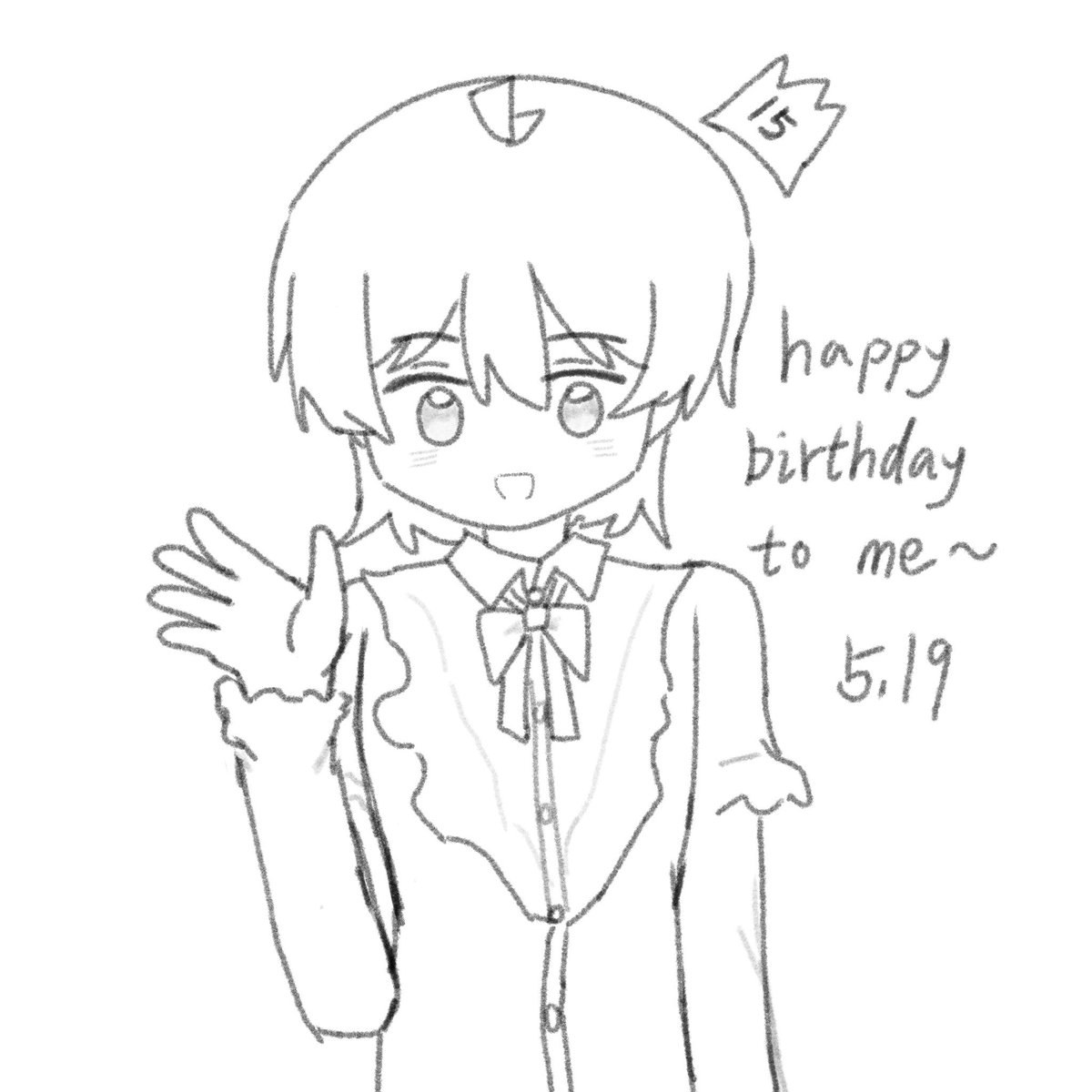 Ling__Qing's tweet photo. 祝我生日快乐~  ^ ^ https://t.co/2TwwjxGlSv