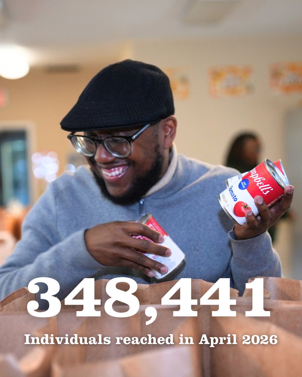 SacFoodBank's tweet photo. April was another historic month for our network, with need rising 4% from March and 3% from April 2025. It was the second-largest month in our 50-year history, exceeded only by October 2025 during the shutdown. https://t.co/eJWaMLvjoJ