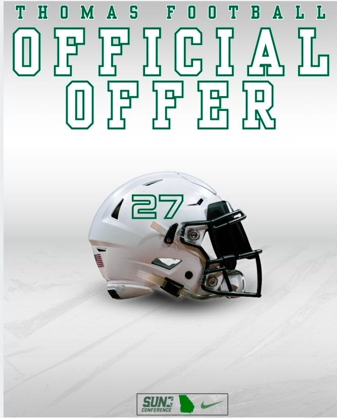 dakaraifelder9's tweet photo. After a great conversation with @CoachDiniak, I am blessed to earn an offer!
@coach_Mahler 
@EricDevoursney 
@recruitperry1 
@CoachSmith_PHS 
@CoachDollar https://t.co/k0EX1SdQ5T