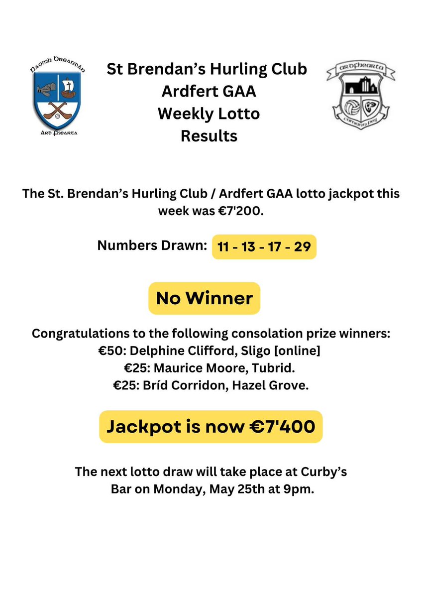 St.Brendan's Hurling Club tweet media