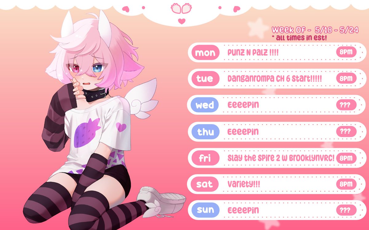 Captain0Punz 🍓 Femboy Vtuber tweet media