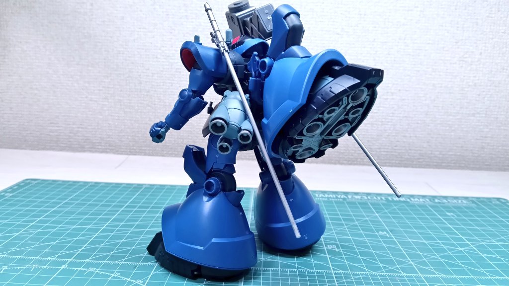 yoppirno's tweet photo. シャリア専用リックドムぱち組み完全しやした(⁠^⁠^⁠)
3���足が特徴的でカッコいいね(⁠・⁠∀⁠・⁠)
#ガンプラ https://t.co/5qAoLDeoHm
