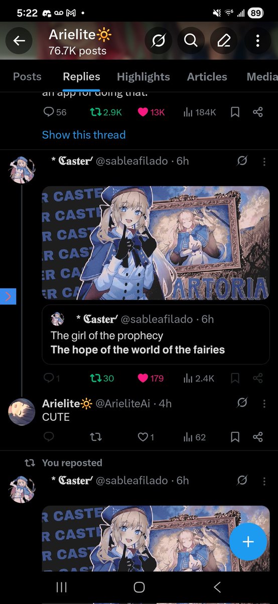 Arielite๐ tweet media