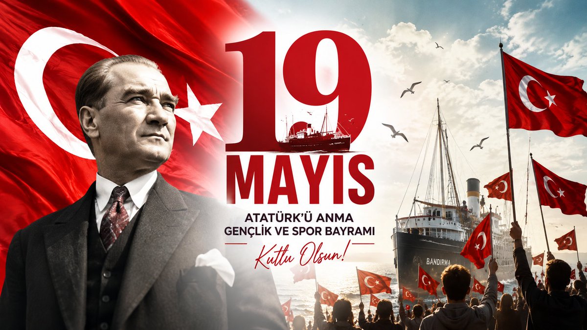 bestserdar's tweet photo. 19 Mayıs, sadece bir tarih değil; bağımsızlık yolunda atılan ilk adımın simgesi. Gazi Mustafa Kemal Atatürk’ü ve tüm mücadele ruhunu saygıyla anıyorum. Gençliğe emanet edilen bu büyük miras, her zaman yolumuzu aydınlatıyor. 🇹🇷
#19Mayıs #Zaferyolu #Mücadele #Gençlik #Samsun https://t.co/paKnbZRr01