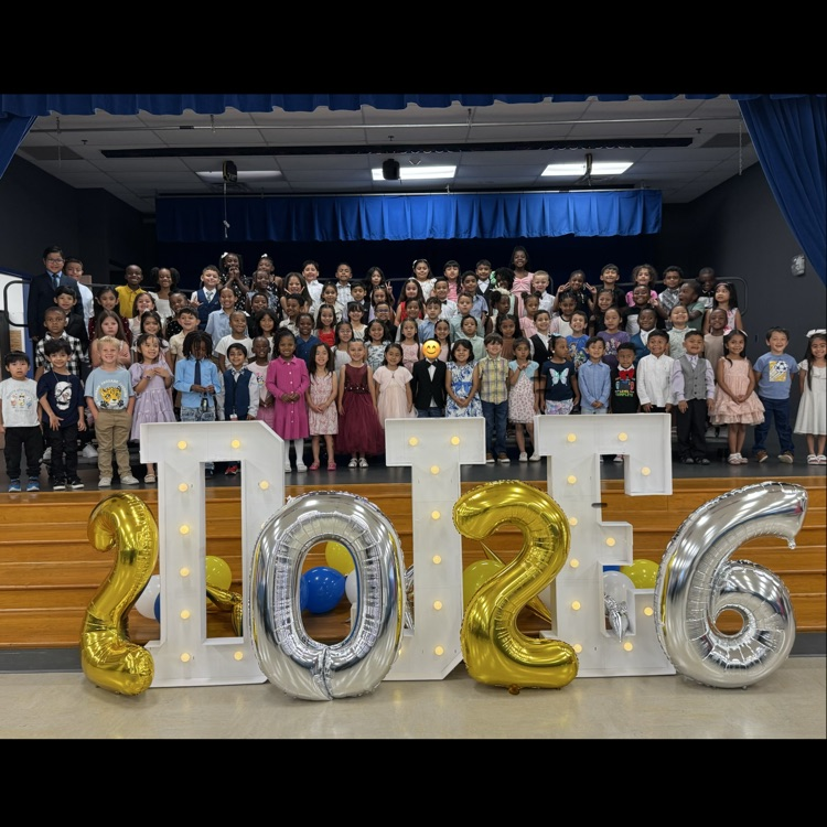 JeterElem's tweet photo. Our kindergartners celebrated their End-of-Year Awards Ceremony today! We are so proud of all they have learned, accomplished, and the wonderful students they have become this year. Congratulations to our amazing kindergarten class! 🎉🎓 https://t.co/u3QFnn0qTb