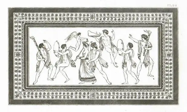 frater_dt's tweet photo. “Enthusiasm appears to partake of a certain divine inspiration and to be close to the prophetic state. Music, which encompasses dancing and rhythm and melody, leads us thereby toward the divine through the pleasure in skilled performance. For whilst it is well said that men imitate the Gods best whenever they do good, it is perhaps more appropriate to say ‘whenever they are truly happy’. And that (viz. happiness) is found in joyful gratitude, in the celebration of festivals and making music.”
-Strabo 10.467