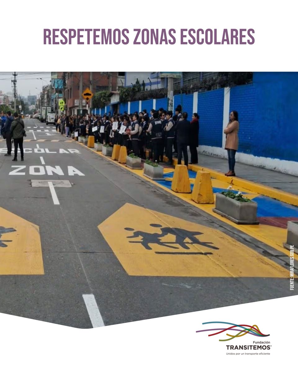 transitemos's tweet photo. Cerca de los colegios, conduce con mayor precaución. Los estudiantes pueden cruzar de manera inesperada, y tu atención al volante puede marcar la diferencia y salvar vidas.🚸🚗

#FundaciónTransitemos #SeguridadVial #CruceEscolar #MovilidadSegura #RespetaLaVida https://t.co/7SadvHZskx