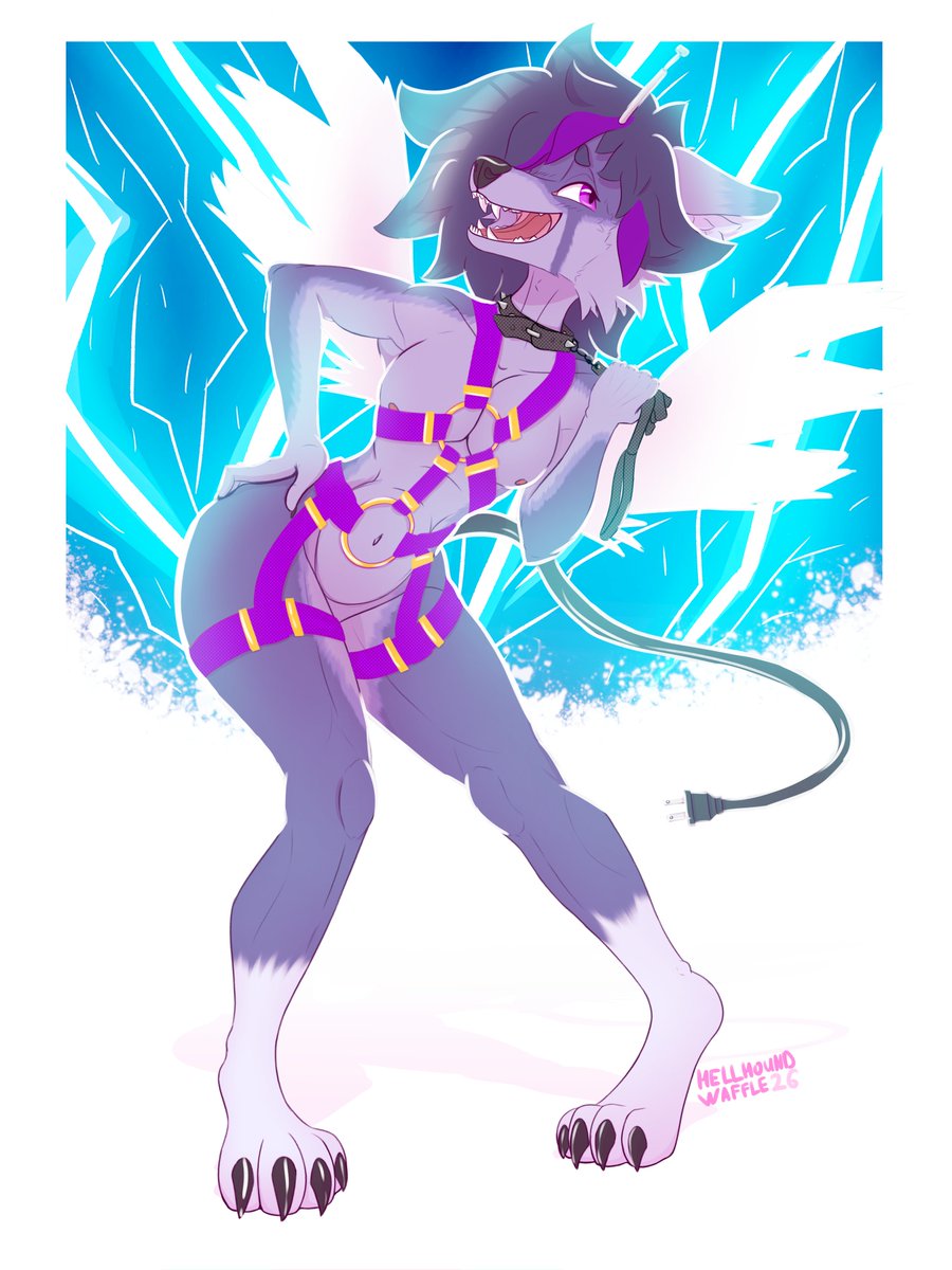 HellhoundWaffle's tweet photo. The final ych piece!
#furry #furryart #furryych https://t.co/AZotBzBi2B