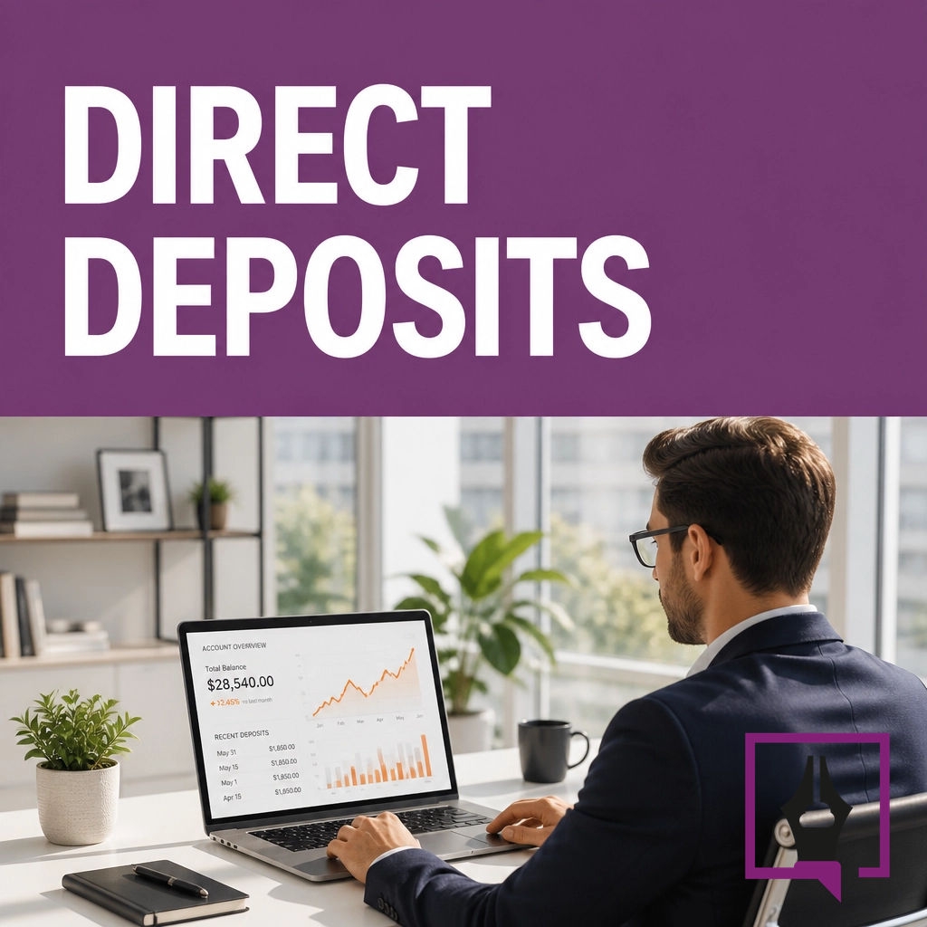 BooksLA's tweet photo. QuickBooks now allows direct deposit collection on invoices. This shifts your cash flow forward instantly. While Xero users already enjoy streamlined workflows, this update brings QBO into high-value alignment. How does upfront cash change your business model? https://t.co/6Rjr8NVphZ