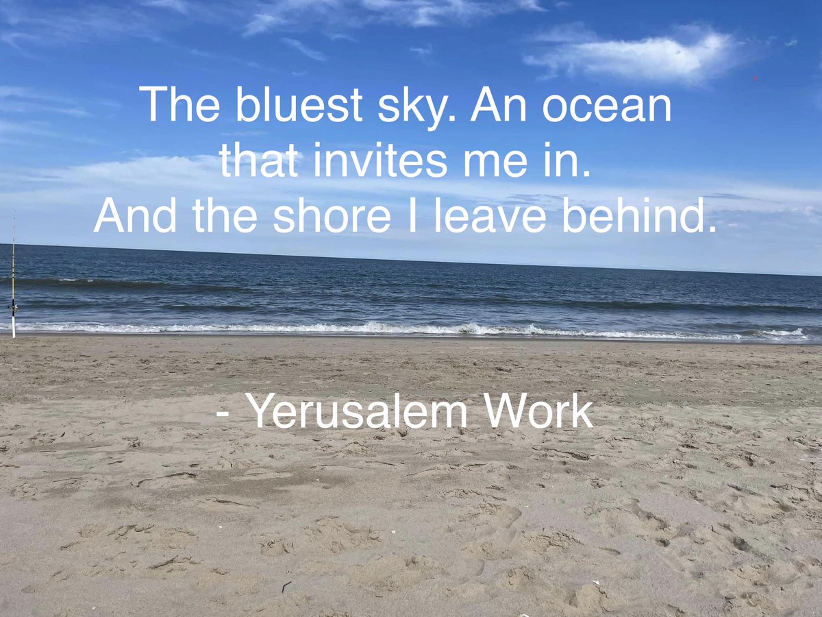 holiness_work's tweet photo. Dreaming of my next beach vacation. Plus, I’m channeling my inner Toni Morrison. Not the bluest eye, but the bluest sky 🌌 https://t.co/nim9RHaiSE