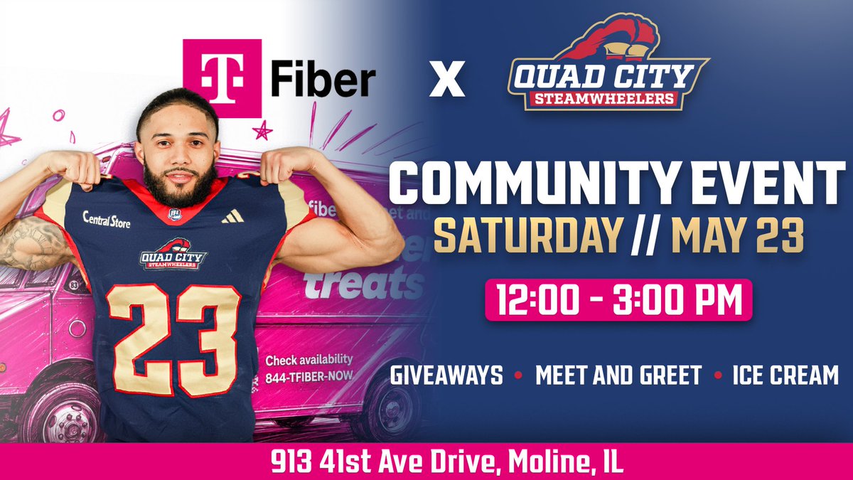Quad City Steamwheelers tweet media