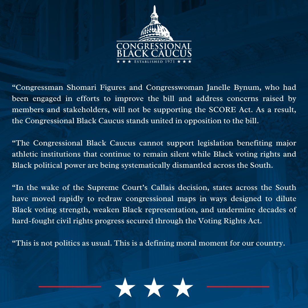 Congressional Black Caucus (CBC) tweet media