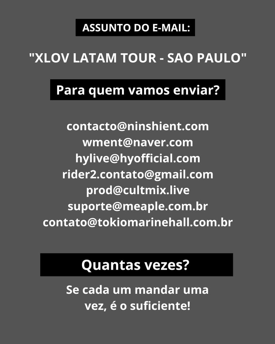 XLOV no Brasil tweet media