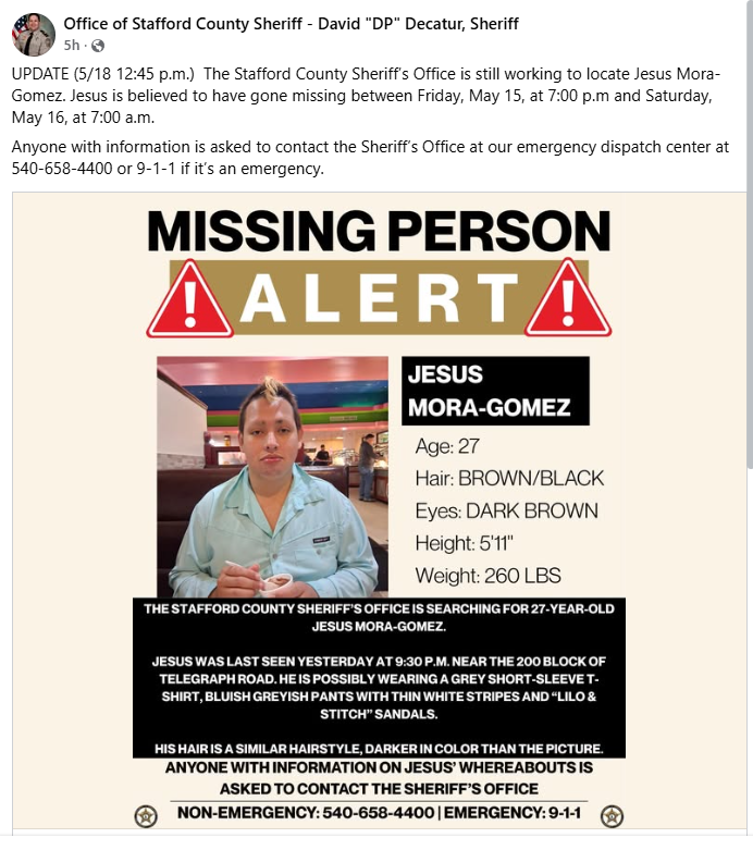 DC Police Department tweet media