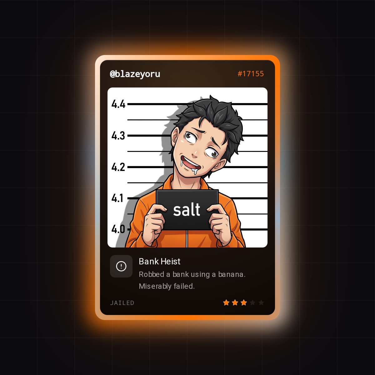 blazeyoru's tweet photo. i'm waiting at #17155

@Jaileddotfun launching soon

[ drop your card below👇] https://t.co/qgkfzcjNTC