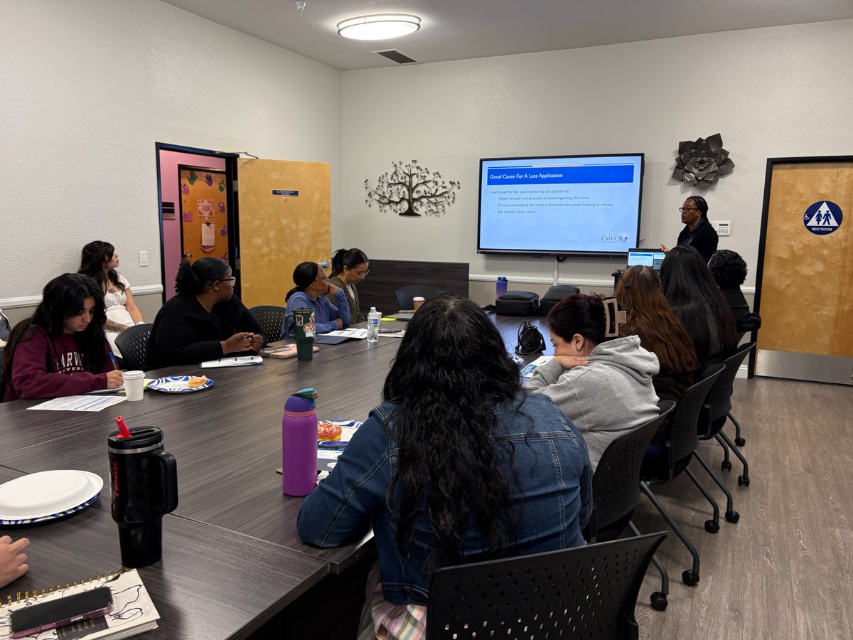 HelpingVictims's tweet photo. CalVCB Outreach Staff traveled to San Bernardino County last week to connect with local organizations and strengthen partnerships.

🔨CalVCB provides tools and resources to help organizations assist survivors on their path to recovery. https://t.co/rcMZe9LaDe https://t.co/9rKt0CXVJp