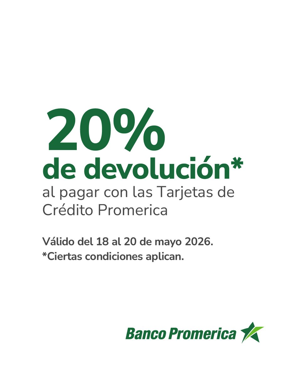 Banco Promerica República Dominicana tweet media