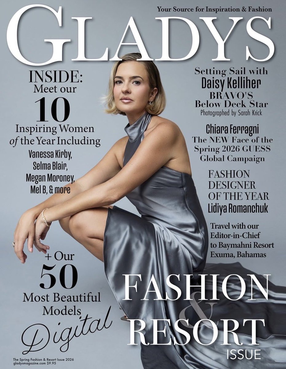CHPRTeam's tweet photo. #DaisyKelliher covers the latest issue of @gladysmagazine for their Fashion &amp; Resort issue on stands now.

Credits:
Photography: @sarahkrickphotography
Hair/Makeup: @by_amaro_ 
Styling: @daniellepremone https://t.co/Sdc3jkgBuq