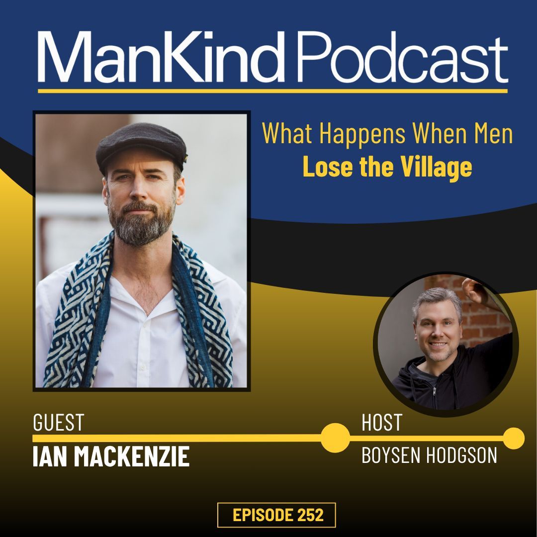 mankindproject's tweet photo. Listen to the Mankind Project podcast for interviews from the leading edge of #MensWork. Episode 252 is out now - What Happens When Men Don’t Have Village - the Deep Masculine with Ian MacKenzie - https://t.co/7EzhN14eVt 

What are men really longing for?

In this rich and wide-ranging conversation, Boysen sits down with filmmaker, mythosomatic guide, and founder of The Mythic Masculine, Ian MacKenzie, to explore the deeper story underneath modern masculinity.

Together, they unpack the roots of mythopoetic men’s work, the cultural loss of village, the rise of the manosphere, and why so many men are searching for belonging, purpose, and deeper initiation.

Ian shares his own journey into men’s work through Iron John, the ManKind Project, and years spent studying myth, ritual, animism, and cultural regeneration with influential teachers like Stephen Jenkinson, Martin Shaw, and Michael Meade.