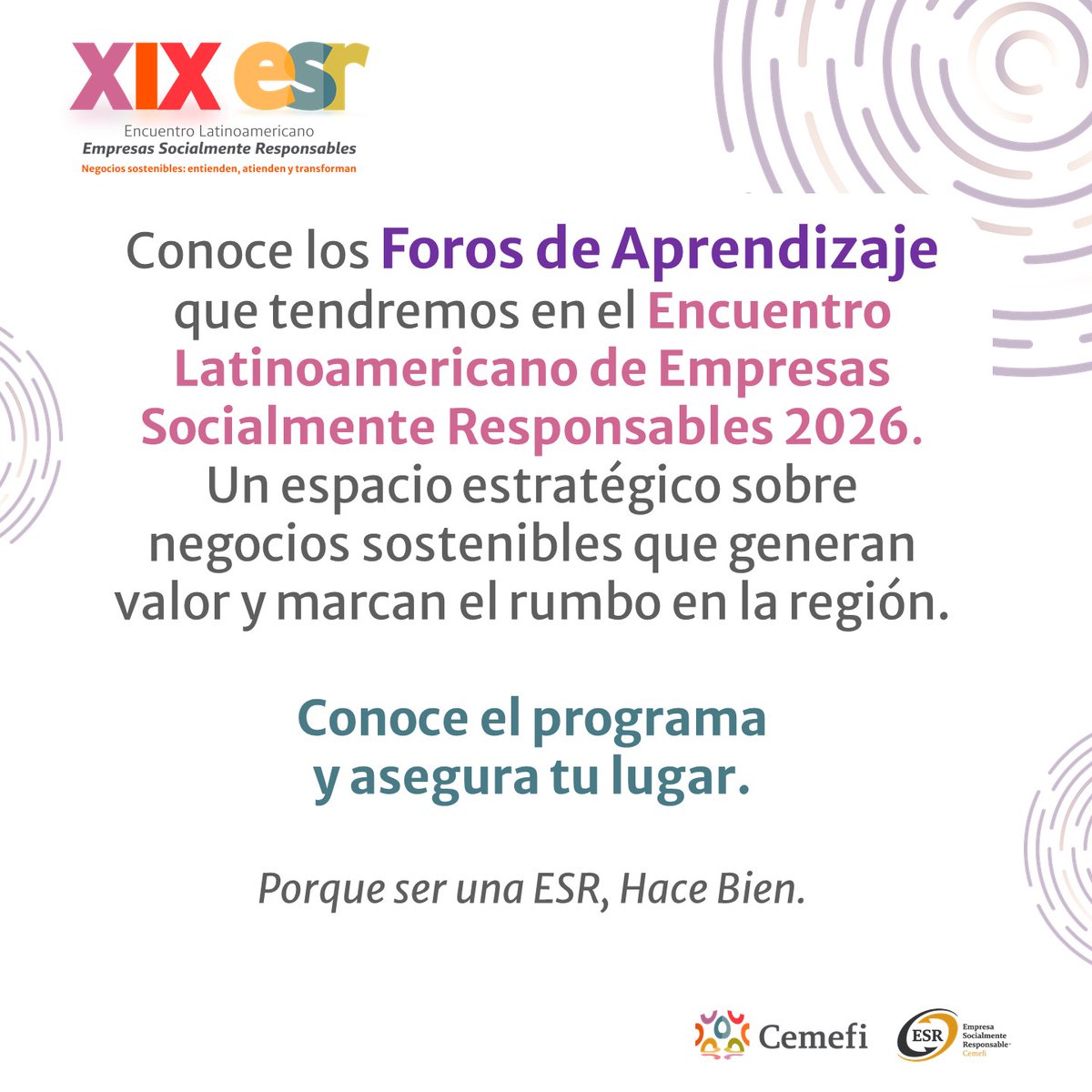 Cemefi Responsabilidad Social Empresarial tweet media