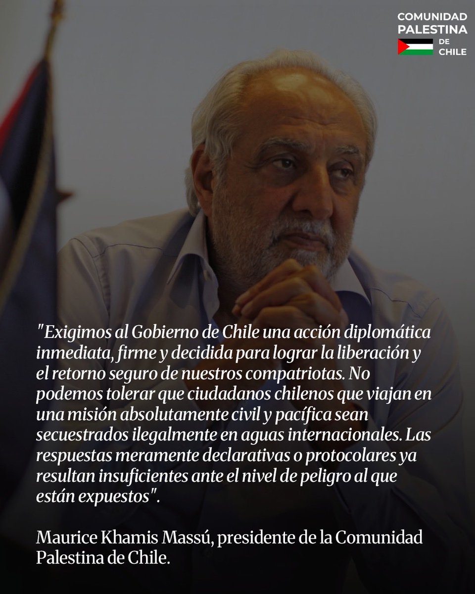 Comunidad Palestina de Chile tweet media