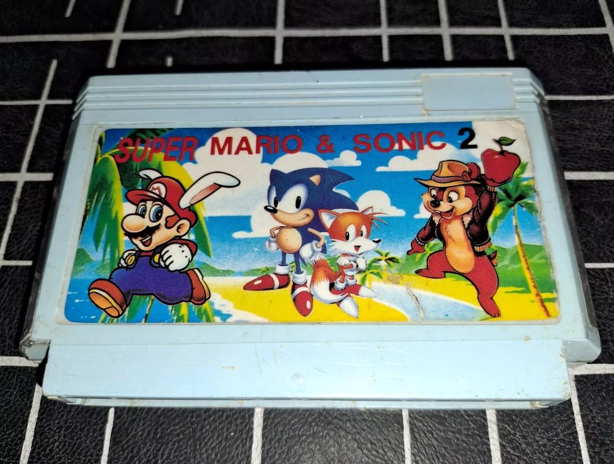 WBootlegs9053's tweet photo. The number 2 implies there was a first Super Mario &amp; Sonic... https://t.co/2ljoJmd9F0