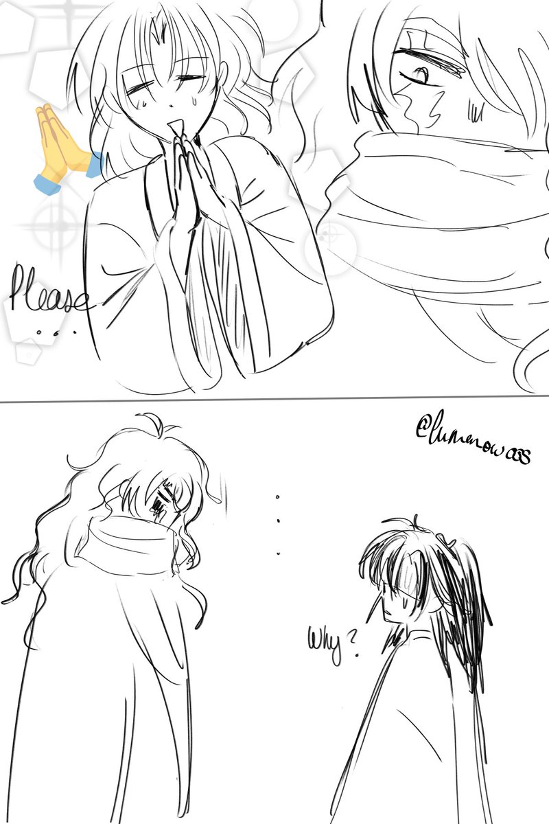 lumenowoos's tweet photo. ENG version of my AU where Kashi and Yona made it safe to Yonhi's mansion back then... I got sooo carried away I hope it will make at least somewhat sense to people!🥹🙏 (read right to left btw) https://t.co/WDGq57vQr2