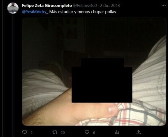 zafur_'s tweet photo. @ElRichMC @Felipez360 Te tengo aprecio rich, pero no voy a ver contenido de una persona que le manda una foto de sus huevos a una menor de edad. Me da igual q sea humor o como carajos quiera llamarle. Qué asco. https://t.co/Nj5yhGvX1y