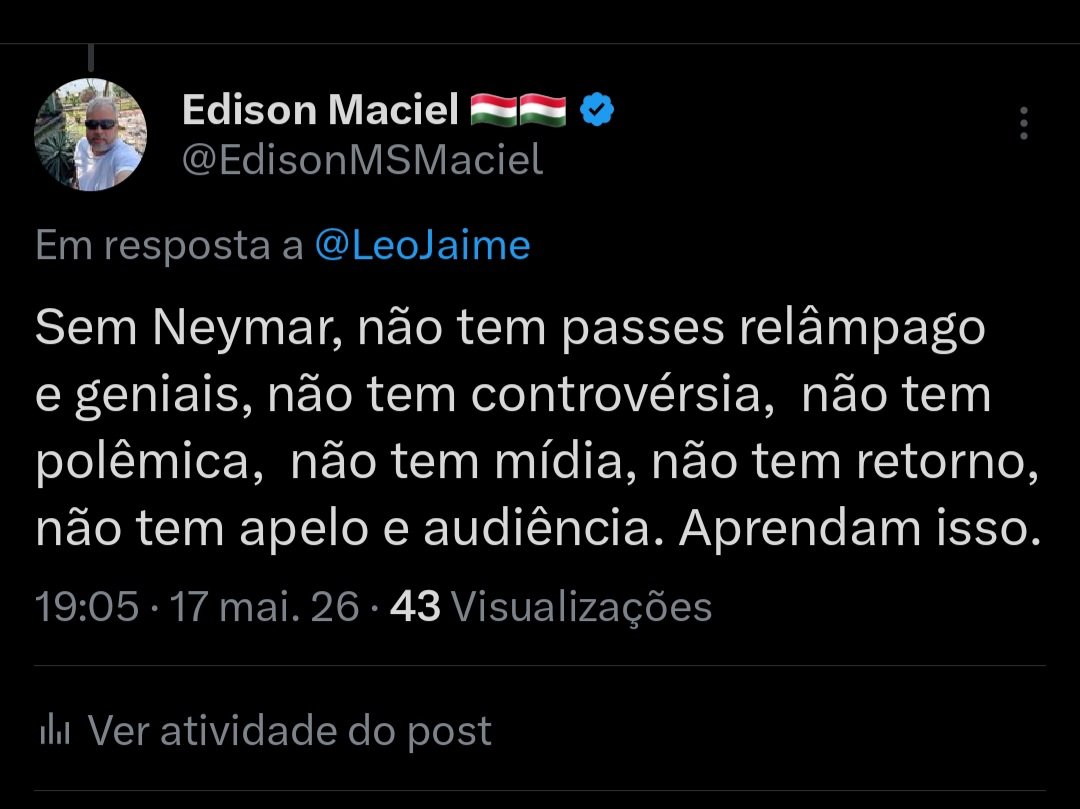 Edison Maciel 🇭🇺🇭🇺 tweet media