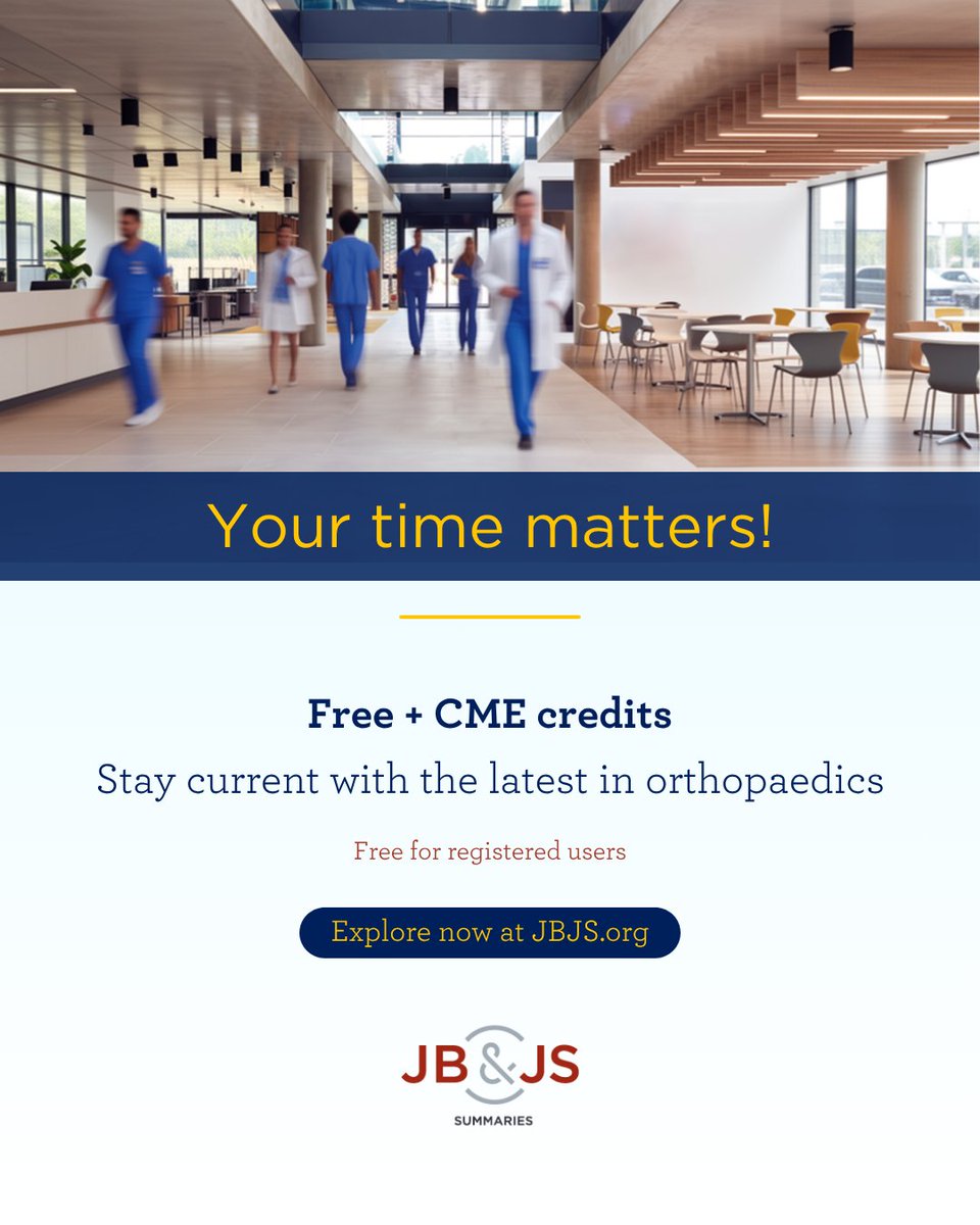J Bone & Joint Surg tweet media