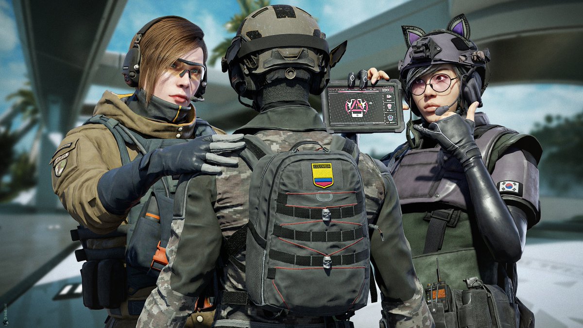 Dr_Wolflow's tweet photo. The Deadly Combo of Next Season 💀X💀 
#R6S #R6Community #Dokkaebi #Zofia #RainbowSixSiege #Y11S2 https://t.co/TYXrkwKoxr