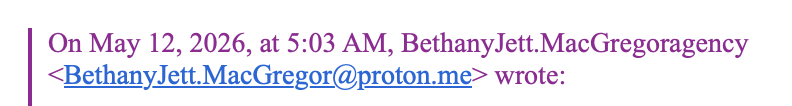 Bethany Jett tweet media