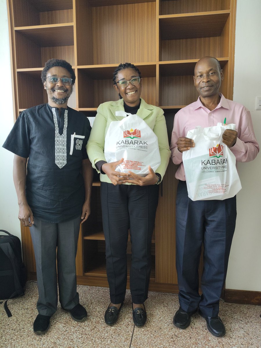 hsipalla's tweet photo. @KABUPressKE is honoured to have hosted Prof Wafula Masinde &amp; Ruth Gibendi from Meru University for Science &amp; Tech for a  benchmarking visit. We spoke for hours, shared experiences and inspired each other.
Very excited to see another Kenyan university set up an academic publisher https://t.co/0uY9FAc3EZ
