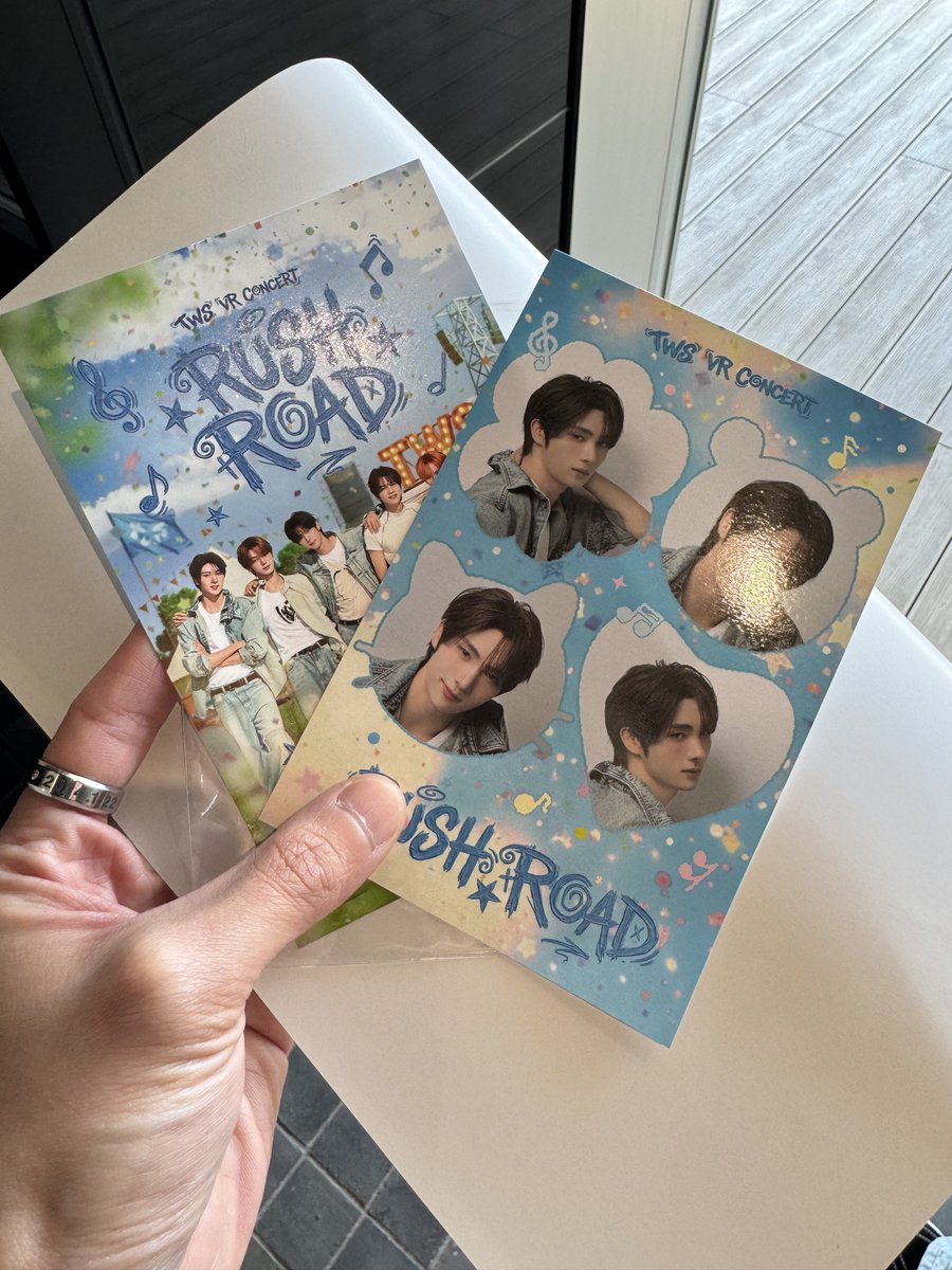 TWS VR CONCERT RUSH ROAD 交換 4cut 特典 譲) 4cut ヨンジェ 求) 4cut