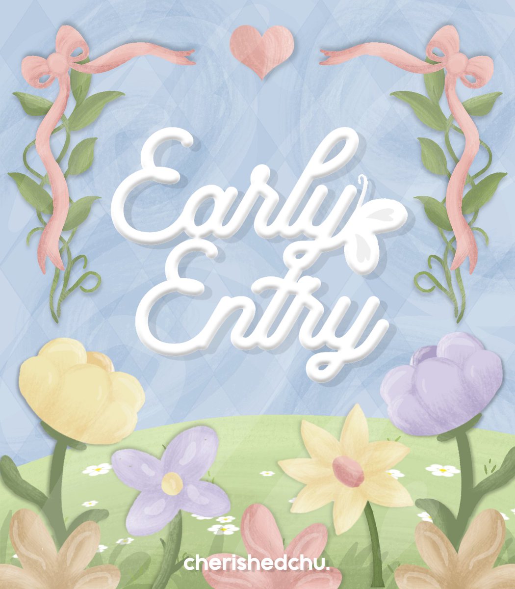 early entry! ♥︎ tweet media