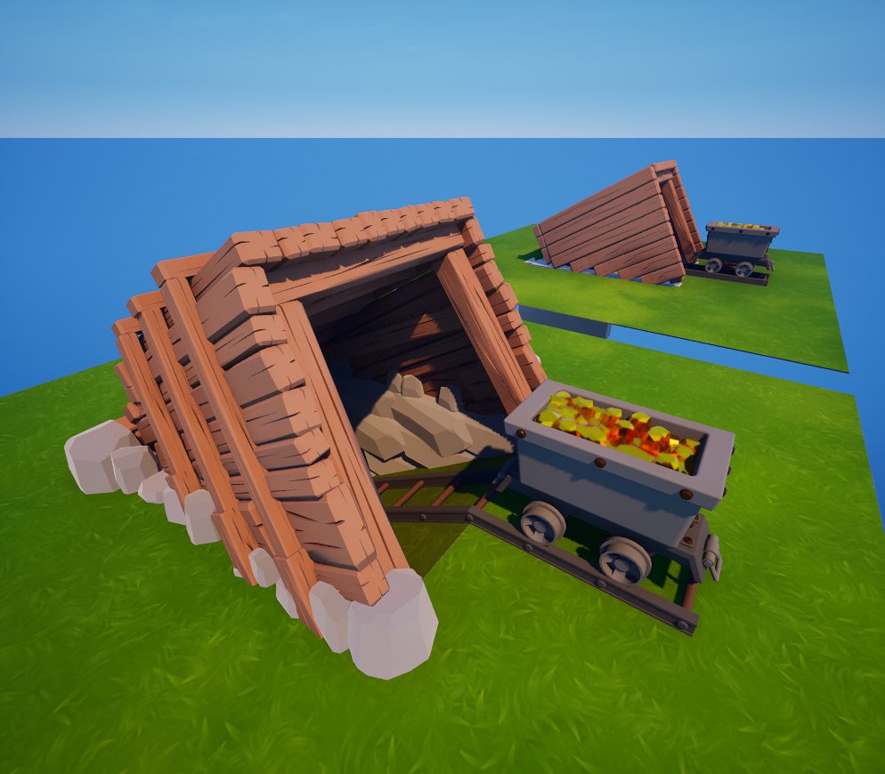 UefnModelDesig's tweet photo. 🔨Daily Work🔨
It's time to dive into my new tycoon Clash of Clans project, with my first creations centered around gold mines.
I'll be sharing my progress on this daily, so stay tuned for new posts.

#FortniteCreative #UEFN #Fortnite #brainrot #3DModel https://t.co/z94bY1BvKO