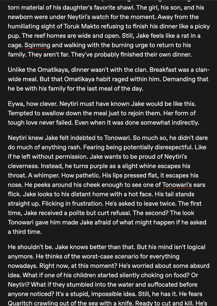 7he0th3r's tweet photo. #tonojake +Jake's paranoia and grief and how it affects his appetite. https://t.co/nL074bsANF