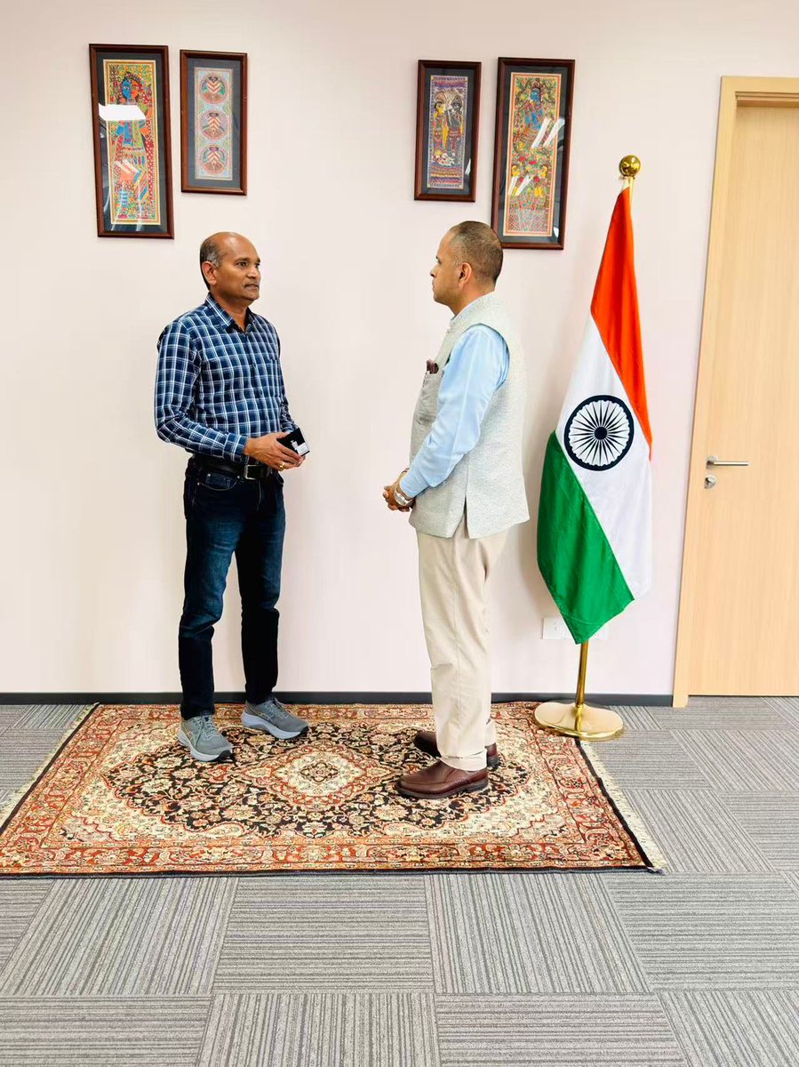 India In Shanghai tweet media
