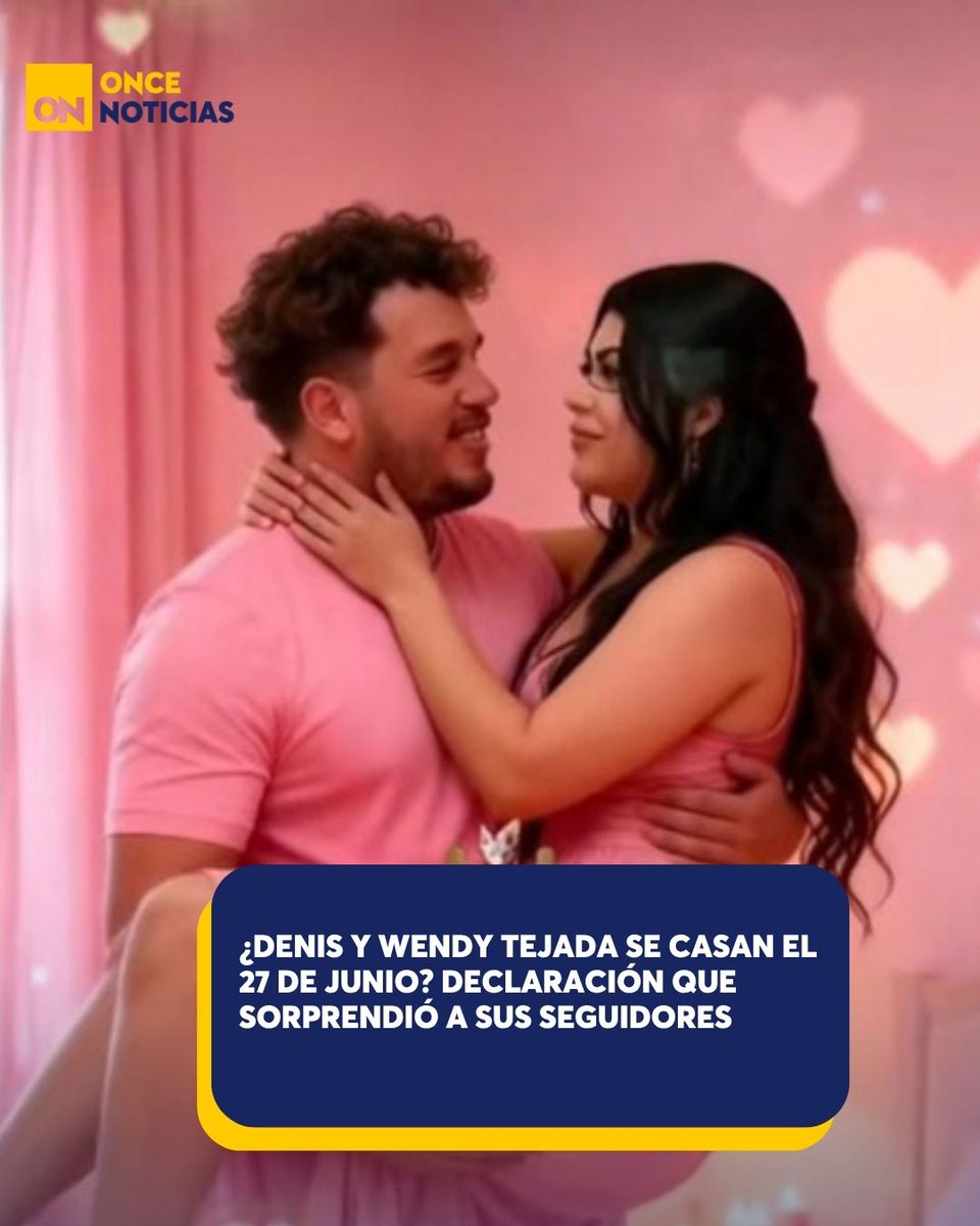 11_Noticias's tweet photo. 💍🔥Un en vivo entre Wendy Tejada y Deniss dejó a todos en shock con declaraciones inesperadas sobre su boda.
📹odos los detalles aquí:👇
https://t.co/7oTxZoXcpL
#WendyTejada #Deniss #RedesSociales #Viral #EnVivo https://t.co/jpvUPX8kZq