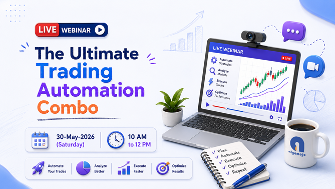 algomojo's tweet photo. 🚀The Ultimate Trading Automation Combo

✨Learn how to:
🤖Automate your trading strategies
⚡Execute trades faster &amp; smarter
📈Improve trading efficiency
🔒Experience reliable automation tools

📅16-MAY-2026 (Saturday)⏰10 AM – 12 PM

Join Now: https://t.co/HwmGS2l9Fz https://t.co/hpW6ozLKcu