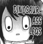 脚だけ恐竜ってこうなるのか 