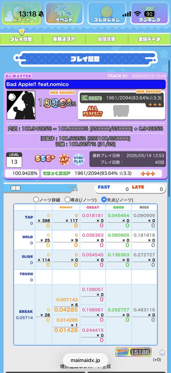 らべ tweet media