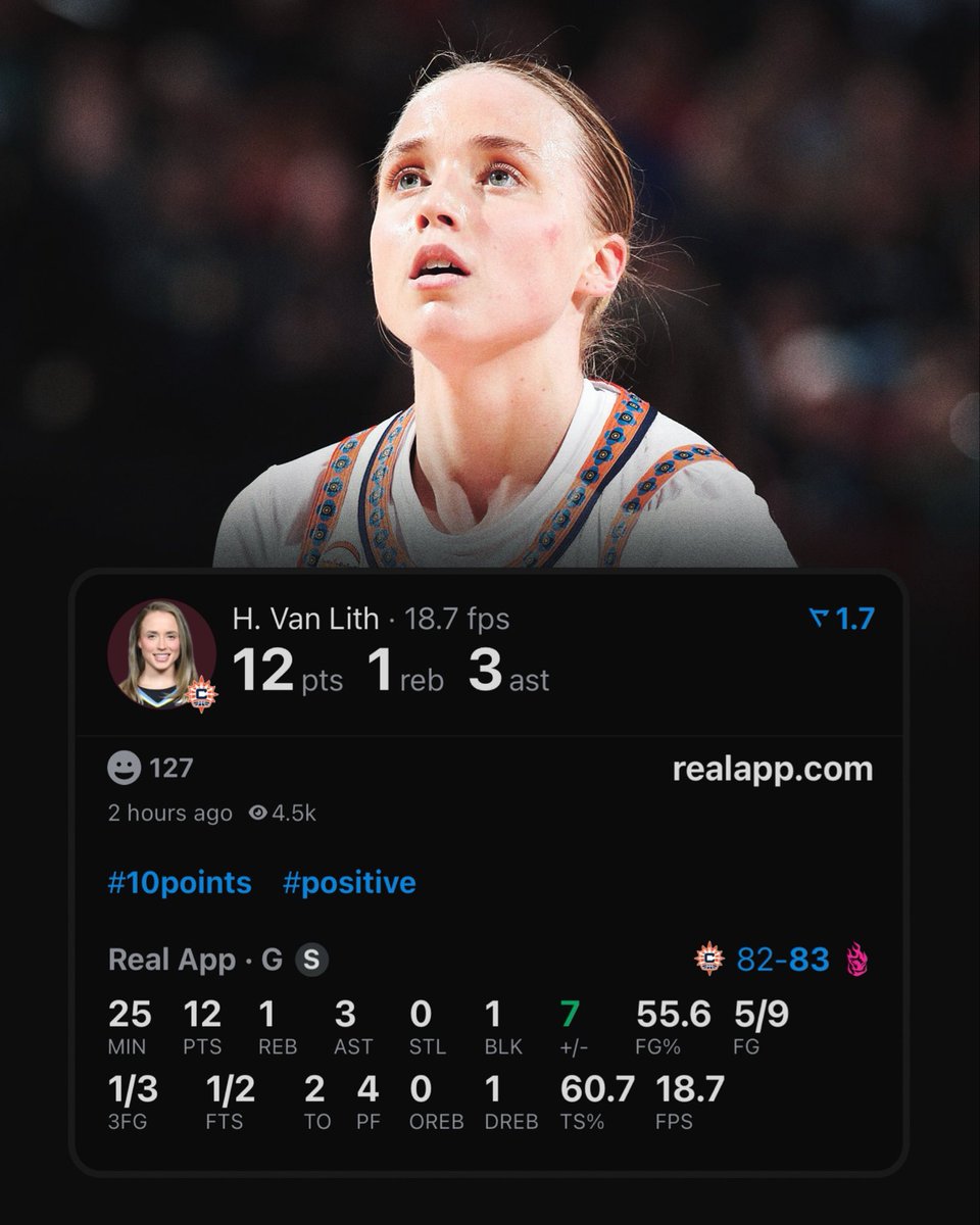 realapp's tweet photo. Hailey Van Lith is tied as the fastest Sun guard ever to reach 50+ PTS &amp; 15+ AST. https://t.co/lZL0VwUlcn
