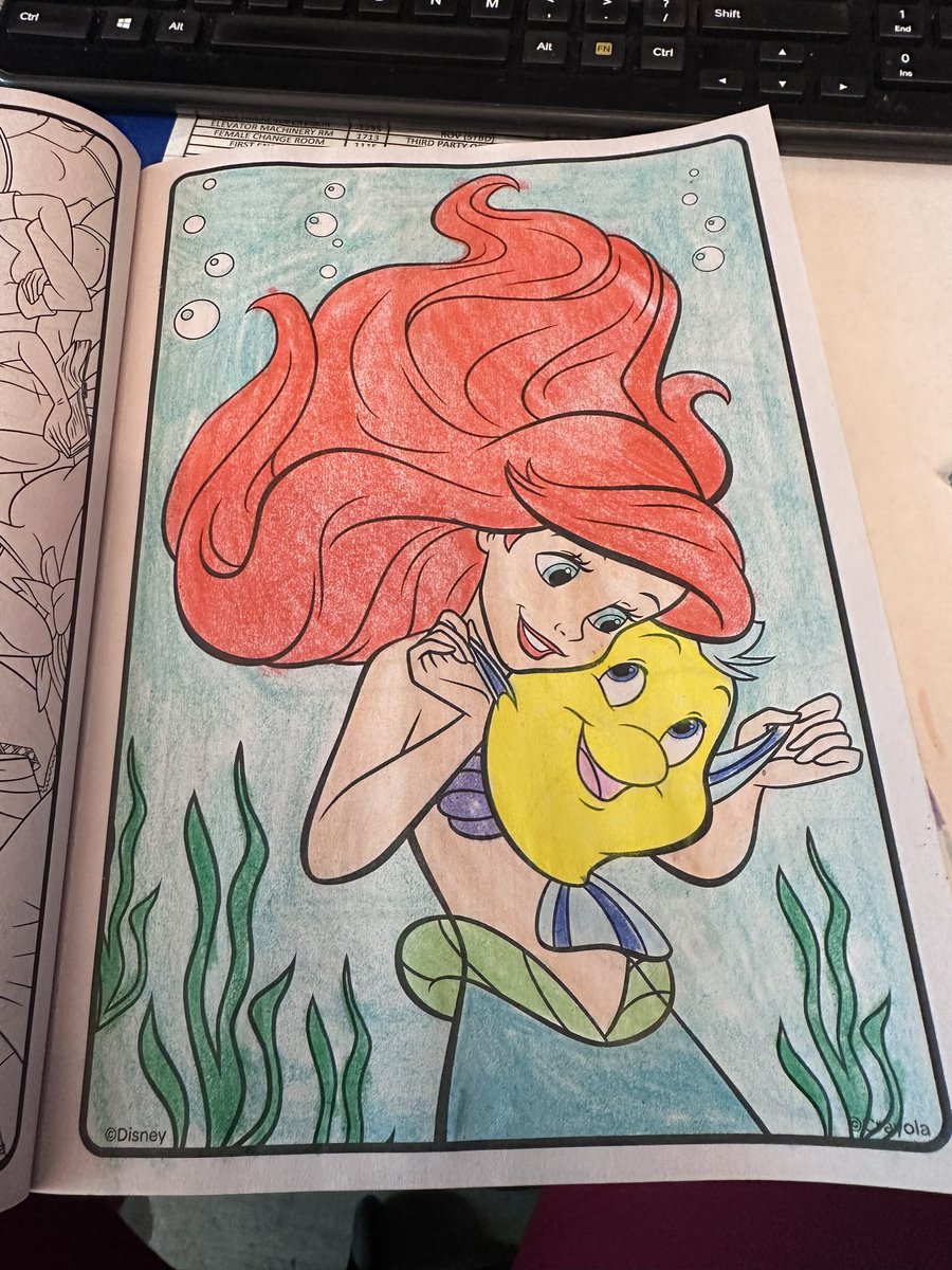 Padded_Ember's tweet photo. Boarding school coloring time https://t.co/dVLkLfs7rw