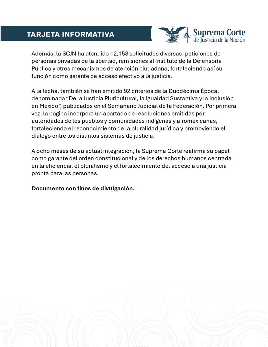 Suprema Corte tweet media