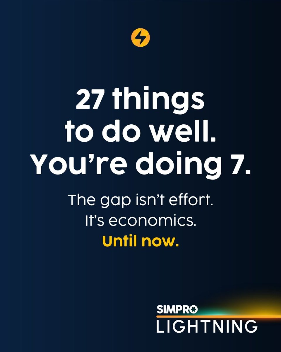 Simpro Software tweet media