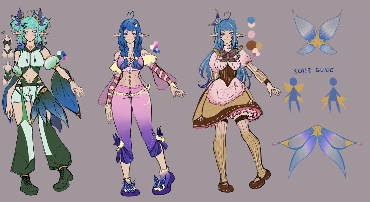 BluePyxie 🦋 ✨ Fae Vtuber tweet media