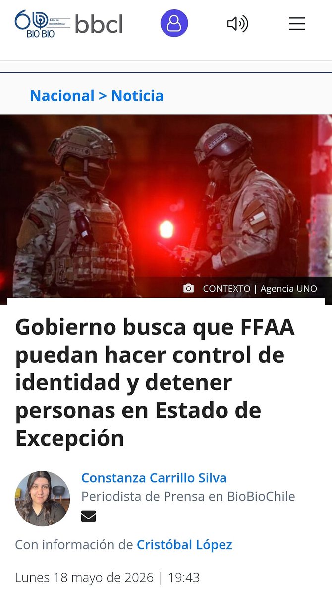 Chileno17039890's tweet photo. #URGENTE Gobierno presentó un proyecto que busca darle más atribuciones a las Fuerzas Armadas en materia de control de identidad y otros... TRÁIGANME UNA URNA DE NUEVO, NECESITO VOTAR POR EL RUCIO OTRA VEZ 🇨🇱 (Chanfreau, Giorgio Jackson, Cupón de Gas Licuado, Las Condes, Alinco) https://t.co/3YPImZ1cma